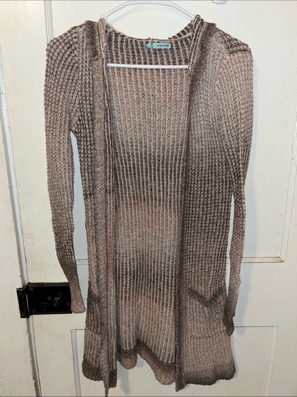 3 Open-Front Hooded Long Cardigan (S) - 2 Matching, Skinny Jeans (S) 2 Scarves 🧣